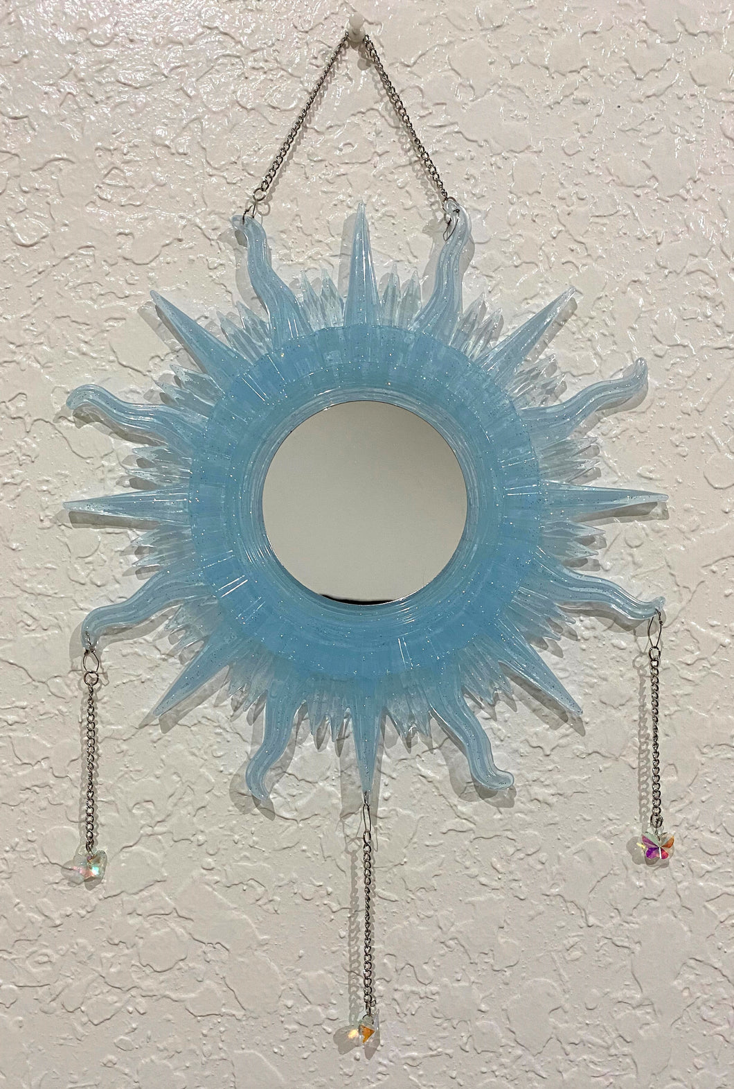 Blue Sun Catcher Mirror